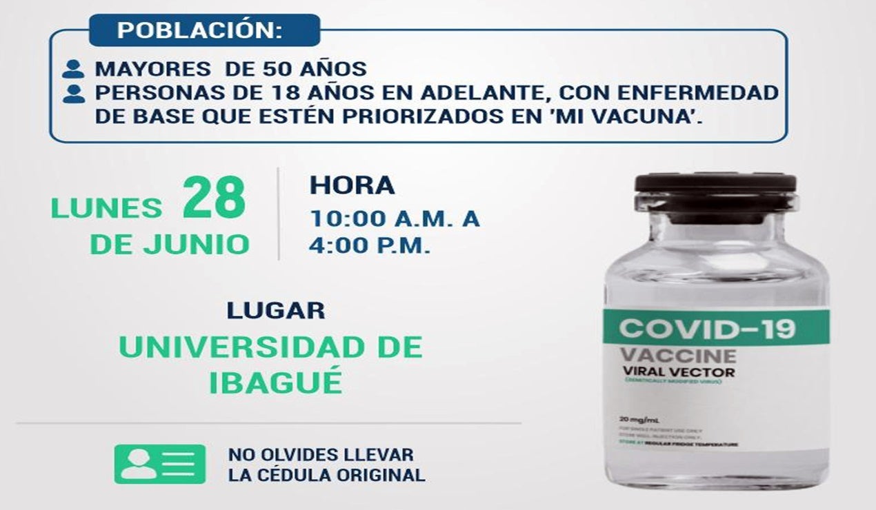 nueva vacuna en Ibagué