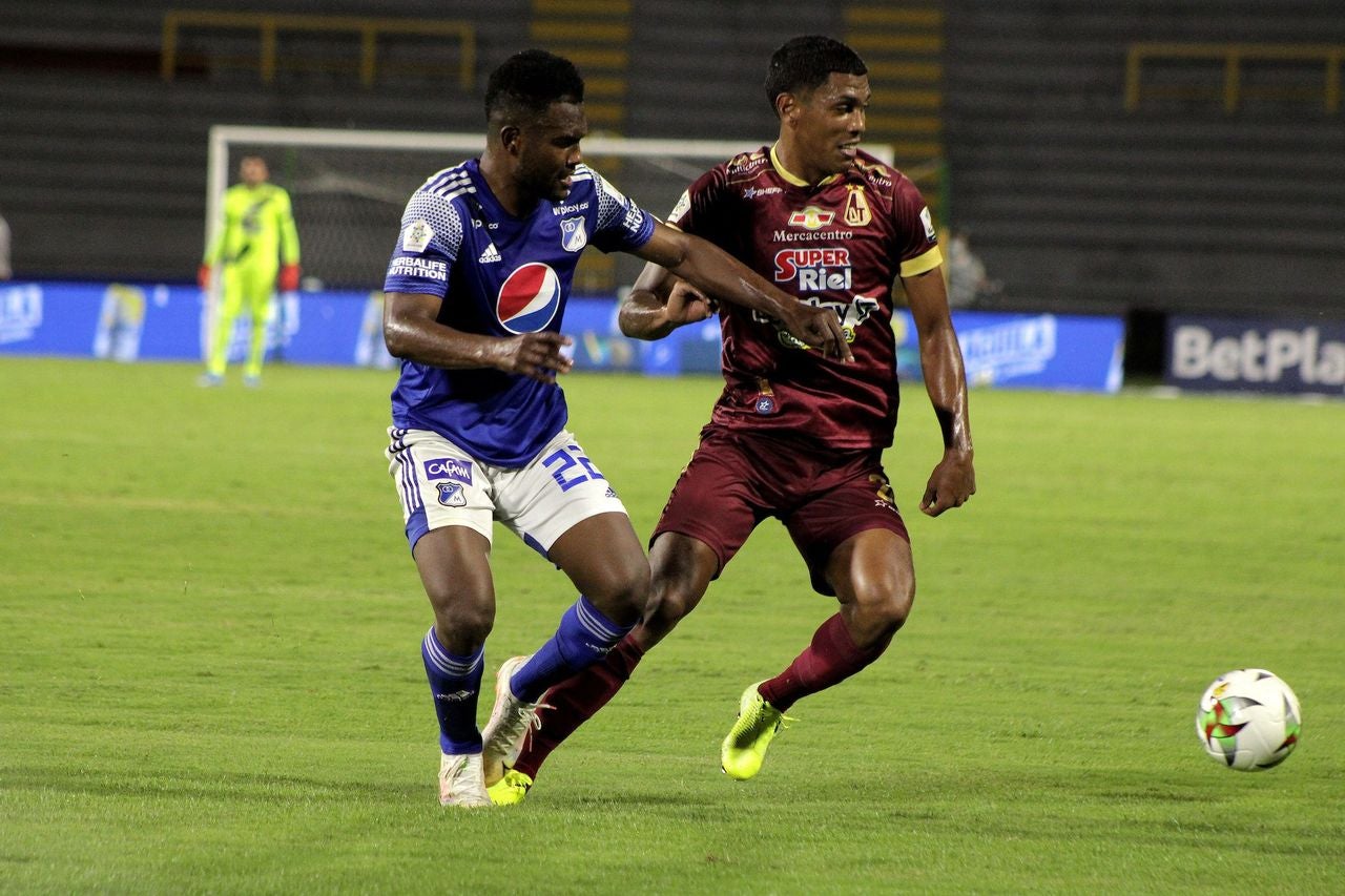 Deportes Tolima vs Millonarios 2021