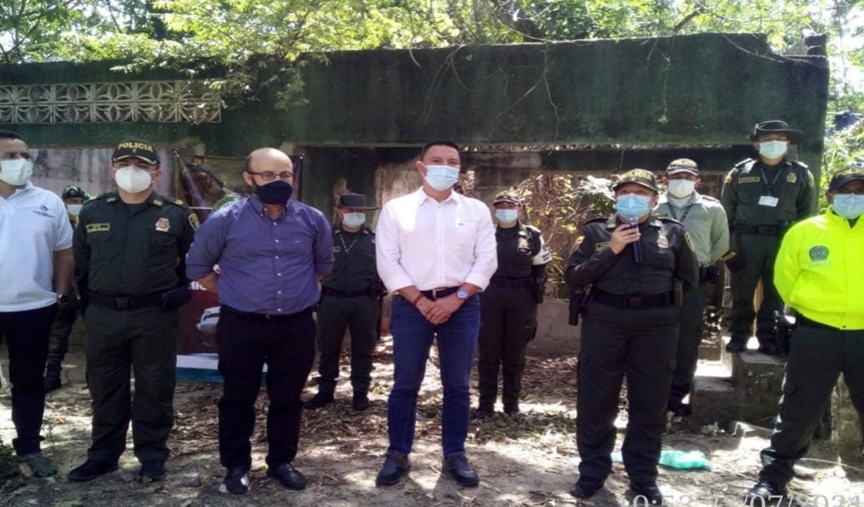 Policía se tomó Venadillo con todas sus especialidades