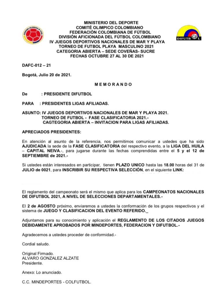 Notificación como sede