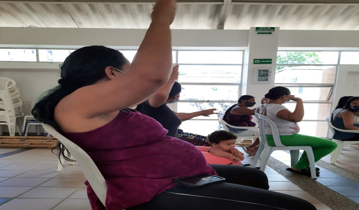 Mujeres embarazadas en Ibagué