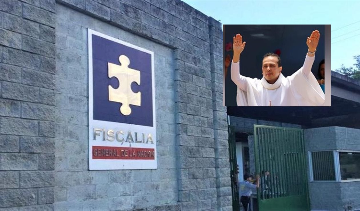 Pasó su primera noche en el Búnker de la Fiscalía el padre Fredy Martínez