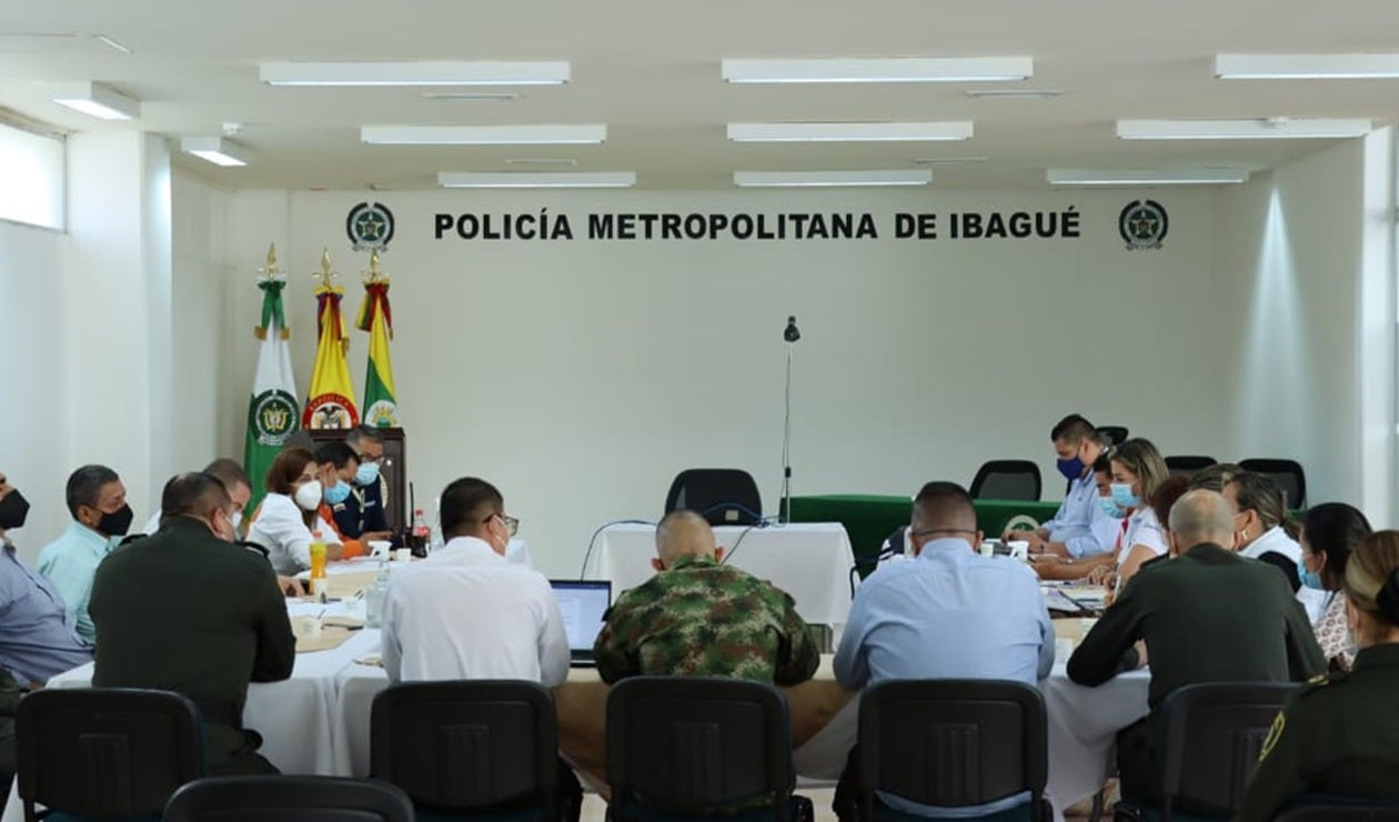 Policía metropolitana de Ibagué