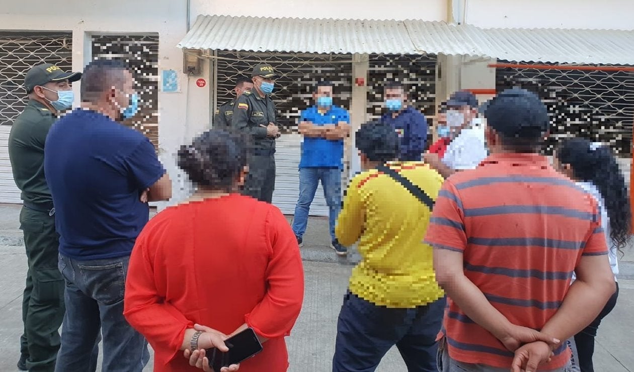 Comandante Detol y comerciantes de la Plaza del Líbano crearán redes contra la inseguridad
