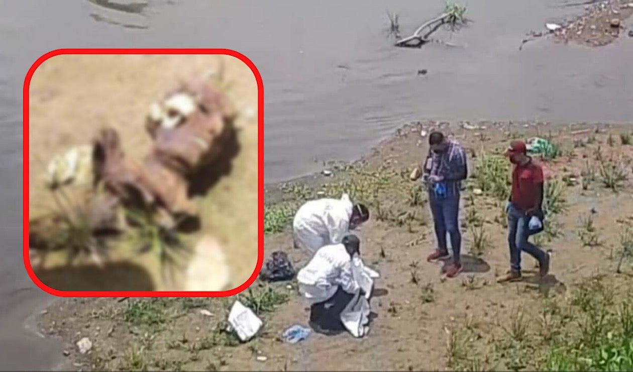 Macabro hallazgo a orillas del río las Ceibas