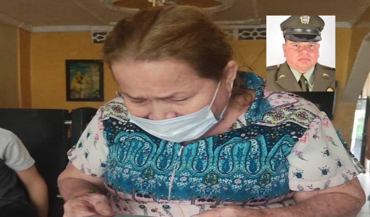 “Ese señor no tenía por qué matar a mi hijo”: Amparo Soto, madre del patrullero Sabogal