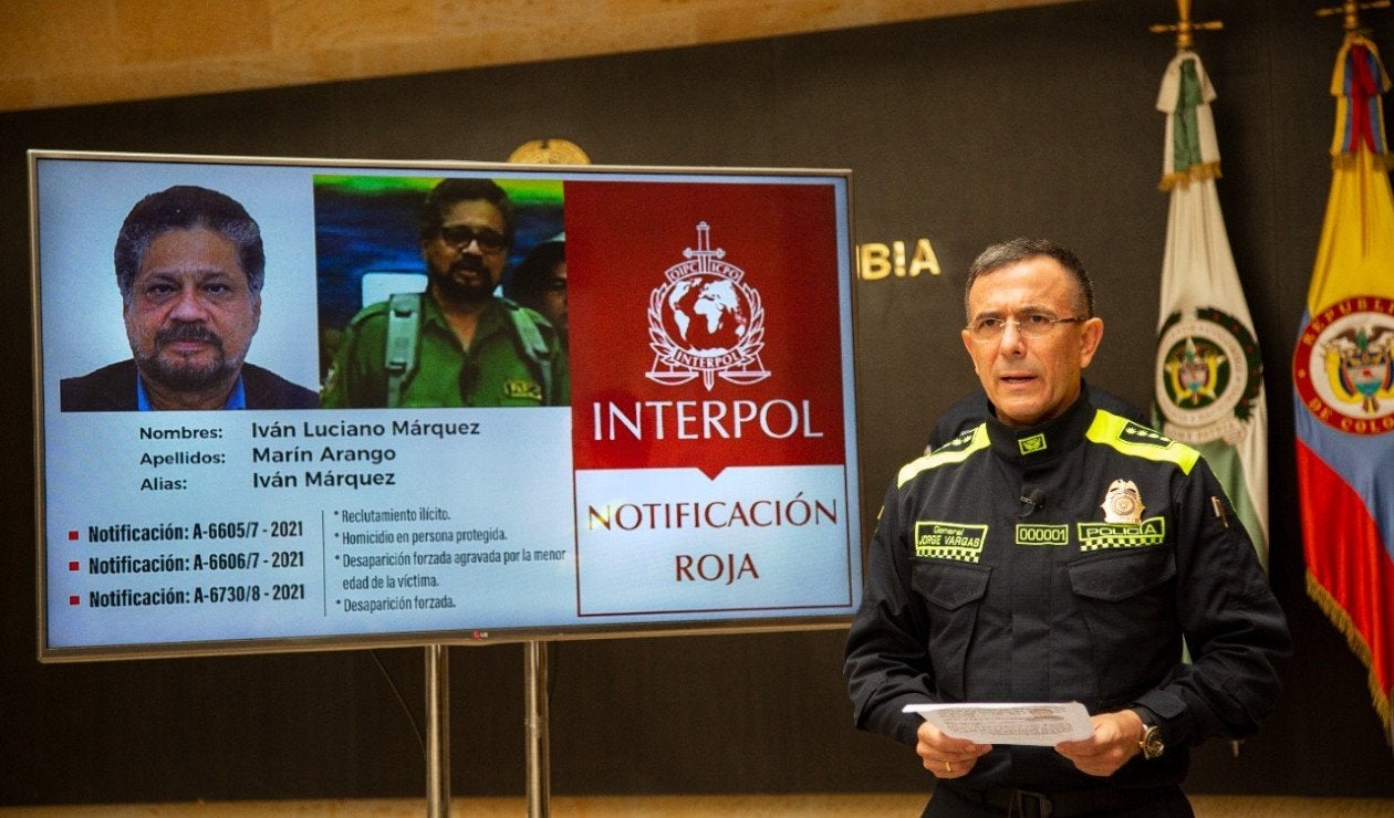 Circular roja contra Iván Márquez es reactivada para detenerlo en Venezuela