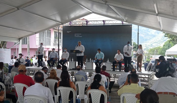 Duque en Ibagué agosto