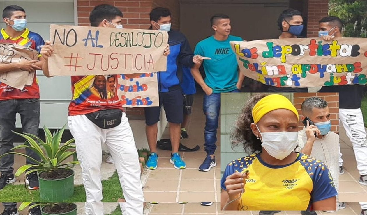 No desalojaron a Ingrit Valencia. Le dieron una semana más para entregar la casa en el conjuto La Florida de Ibagué.