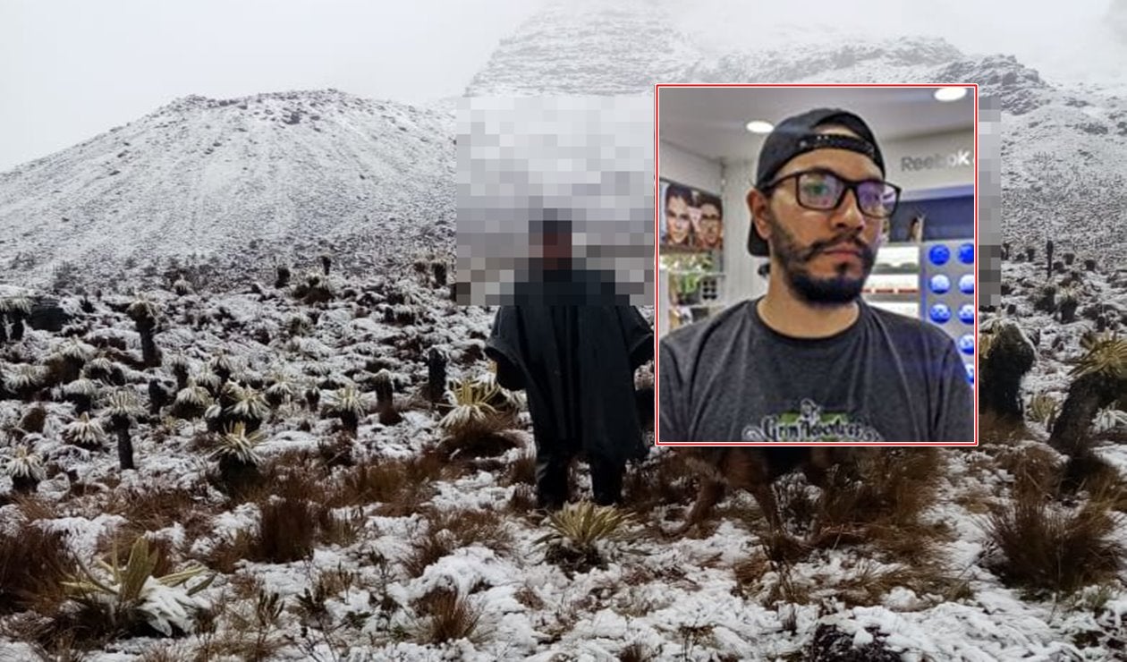 Continúa la búsqueda de Juan Camilo, joven extraviado en el Nevado del Tolima