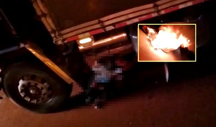 ============================== Motociclista perdió tras colisionar contra un camión la vía Ibagué – Alvarado