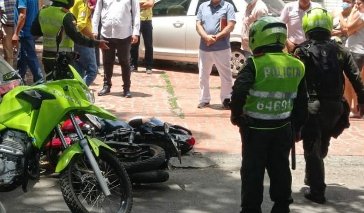 Policía fue sicariado en Neiva