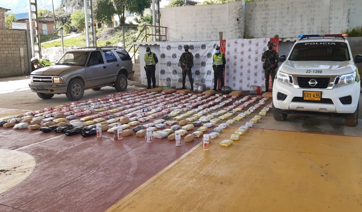 Droga incautada Roncesvalles