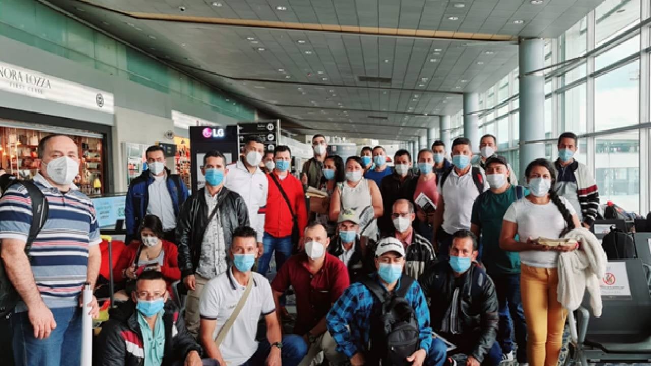 Caficultores en México