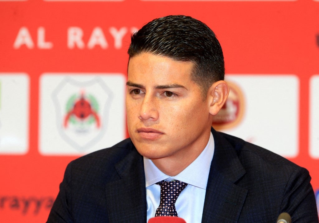 James Rodríguez, jugador de Al-Rayyan