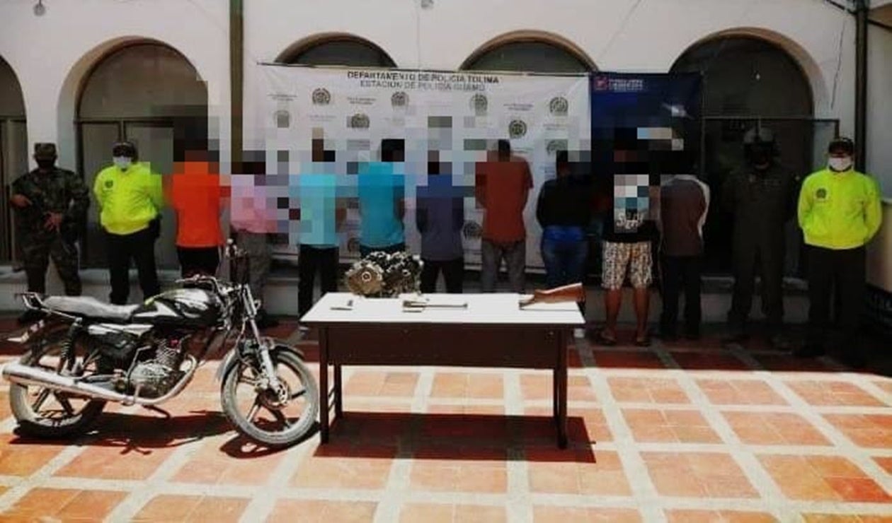 Duro golpe a ‘Los Caracolís’ dedicados al microtráfico en casi todos los barrios de Ortega