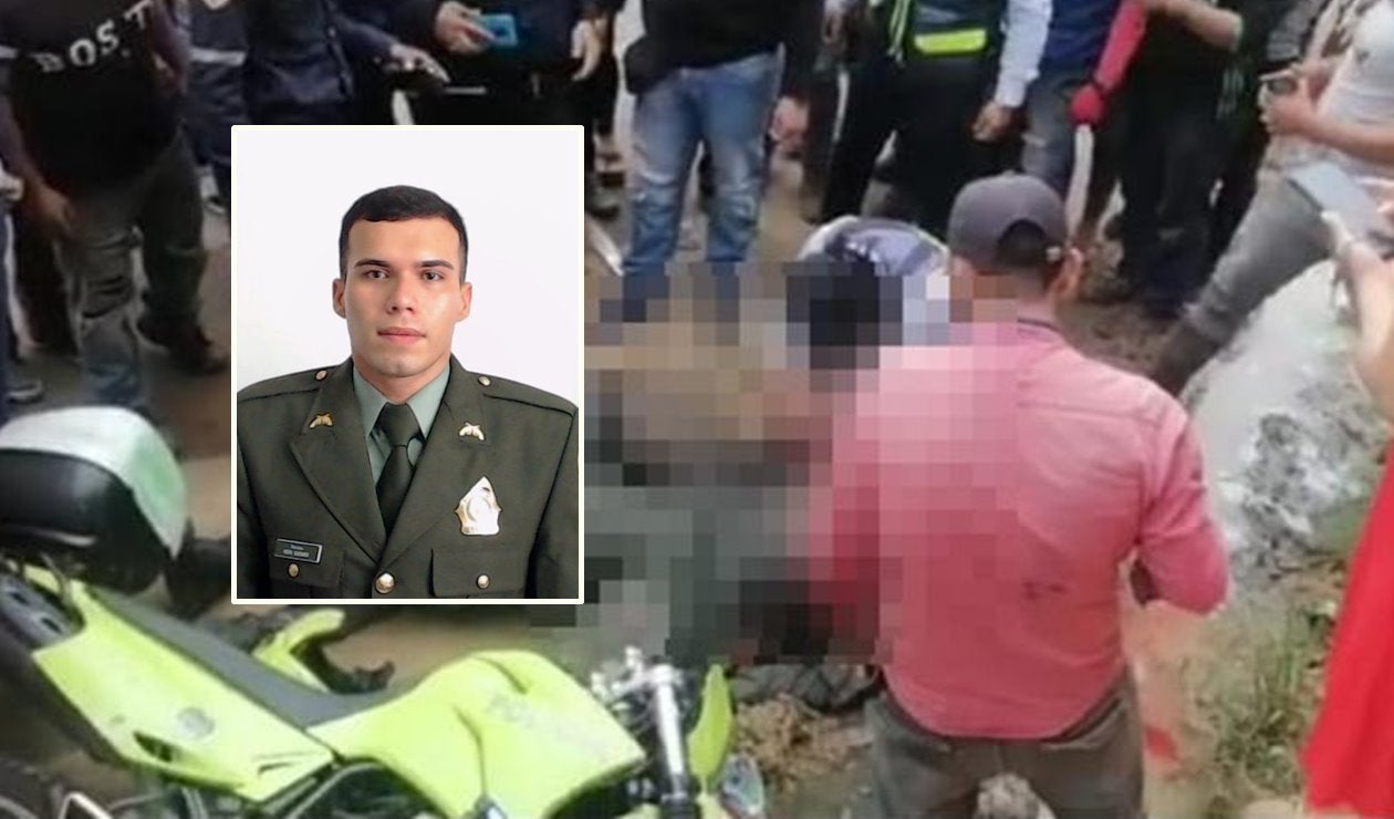 Murió el patrullero melgarense Kevin Guevara, el otro uniformado baleado en San Vicente del Caguán