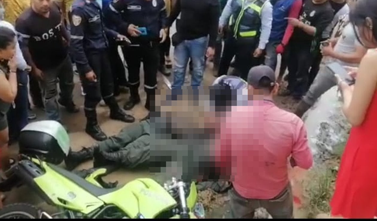 Con pronóstico reservado se encuentra el patrullero Kevin Guevara, oriundo de Melgar baleado en San Vicente del Caguán