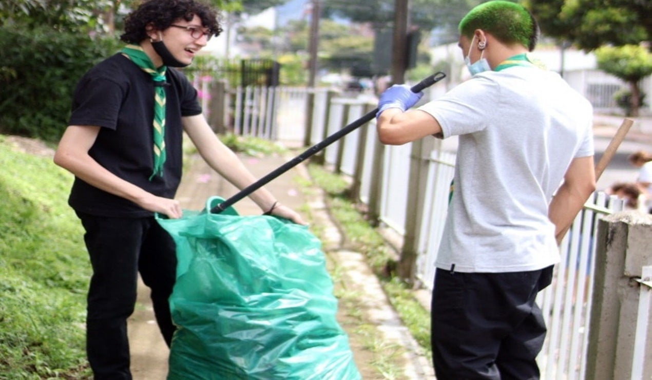 Recolección de basuras en Ibagué