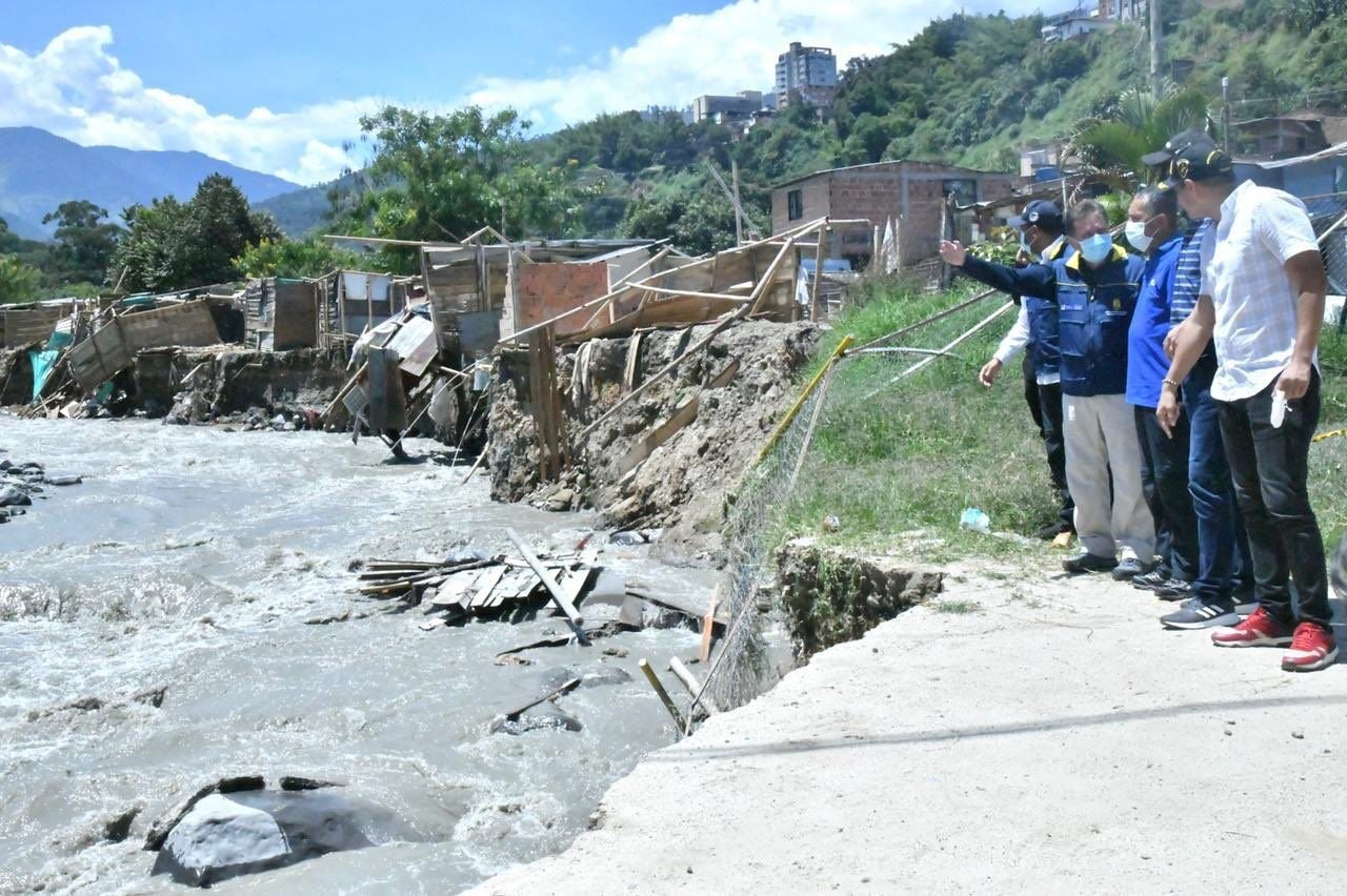 Recorrido con Director Nacional de Gestión del Riesgo