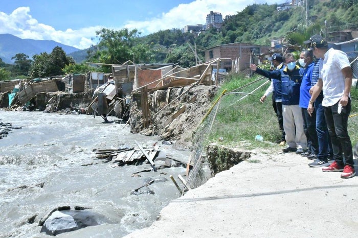 Recorrido con Director Nacional de Gestión del Riesgo