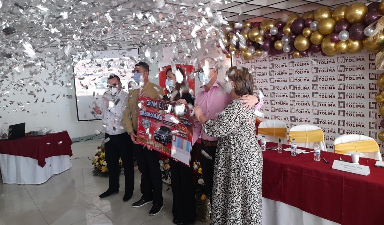 Sorteo Lotería del Tolima