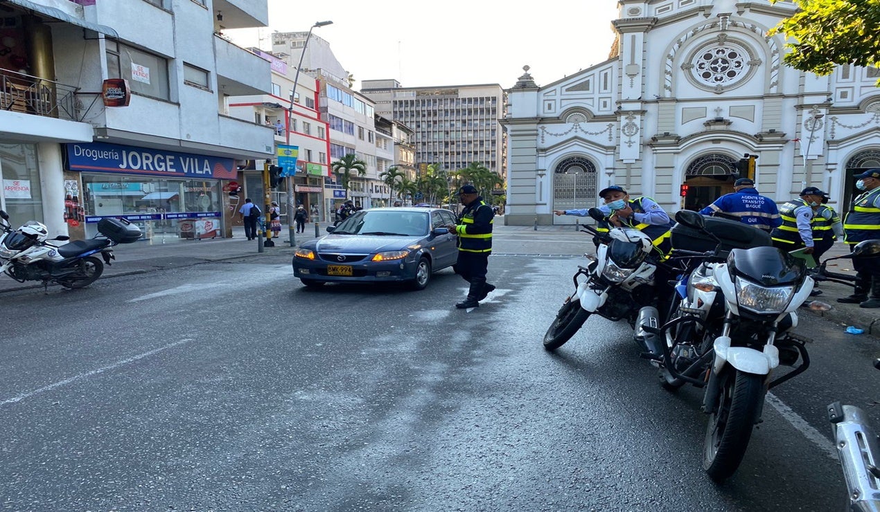 vehículos inmovilizados Ibagué 2021