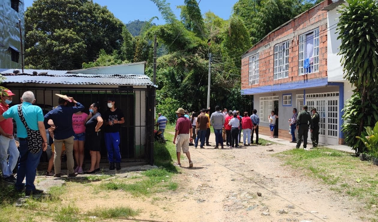 Pretenden desalojar a los residentes del barrio Villa Leidy, al sur de Ibagué