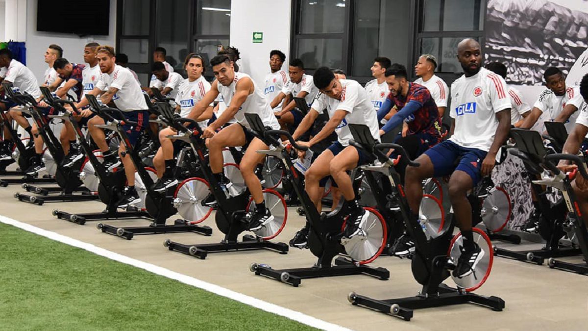 Selección Colombia, entrenamiento