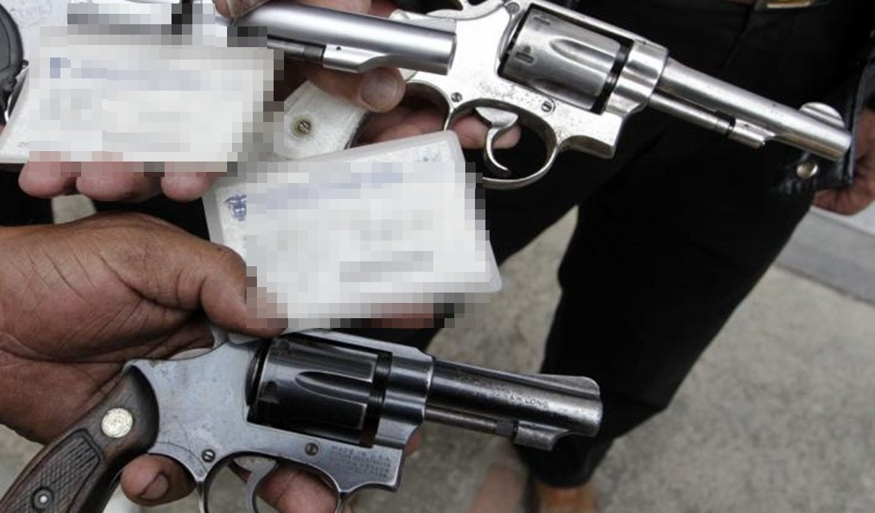 ¡Qué belleza! Le hallaron a menor de 14 años, dos armas de fuego en la 41 con Guabinal
