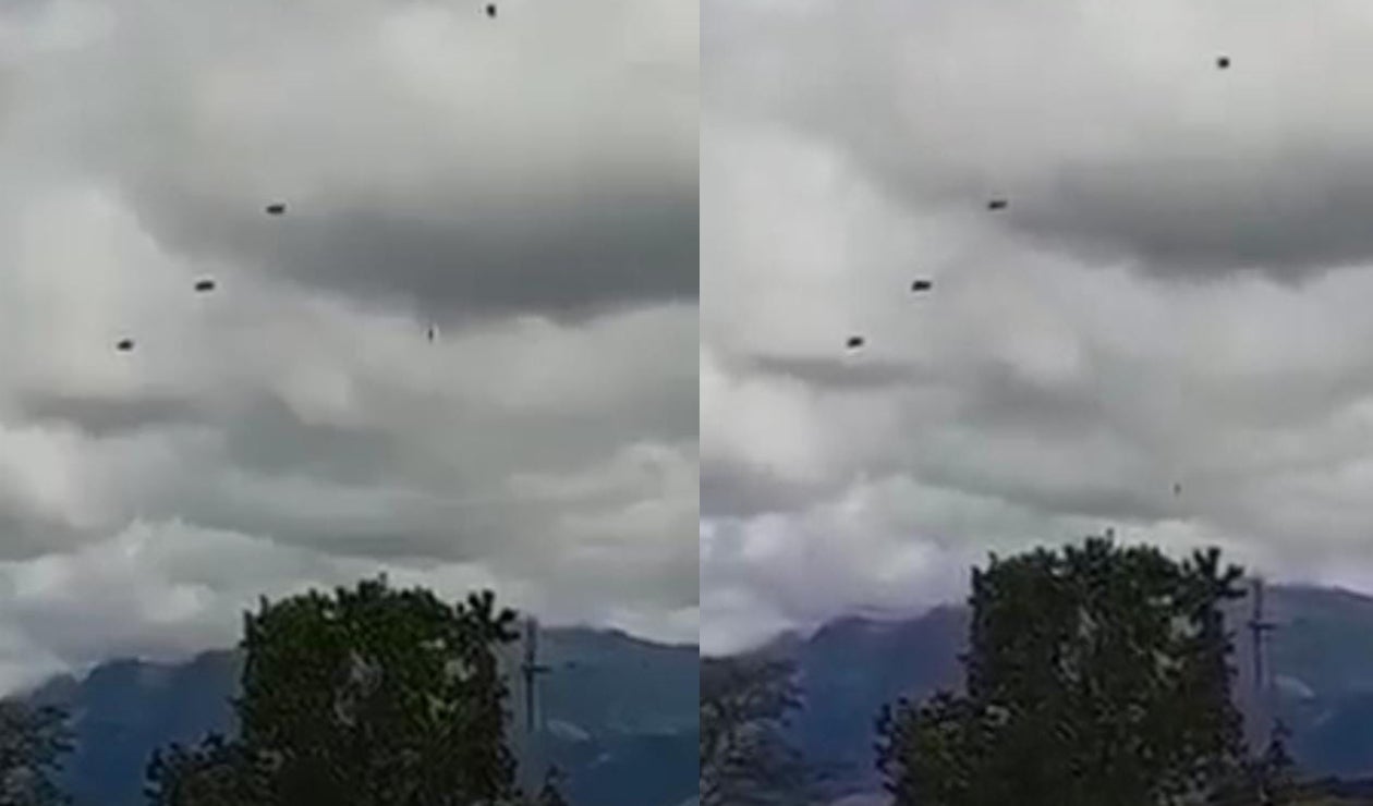 Caída de soldado en Tolemaida.