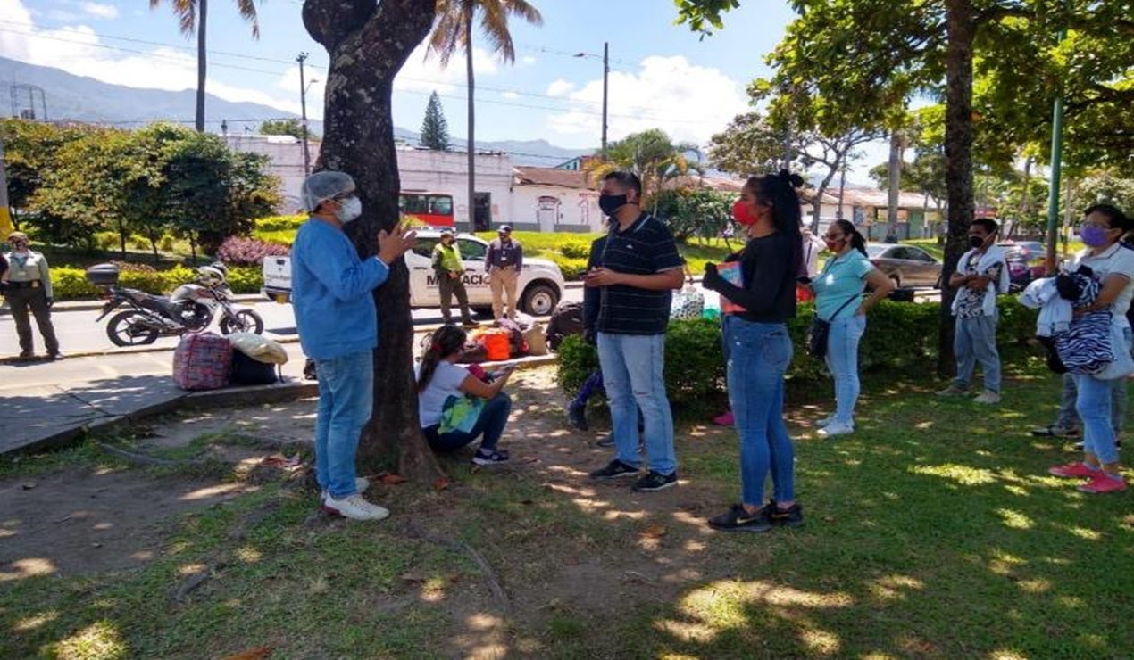 Migrantes en Ibagué