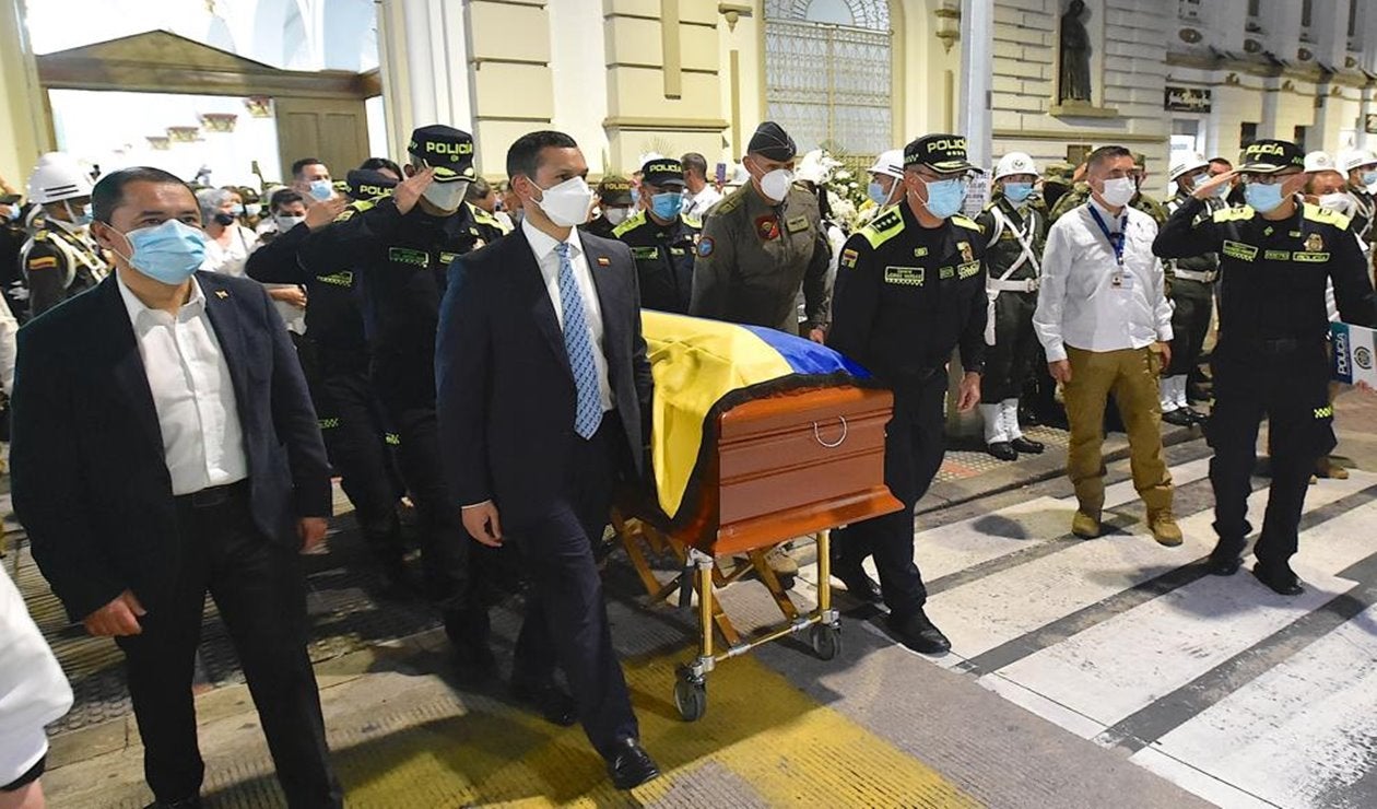 Ministro del Interior asistió a honras fúnebre