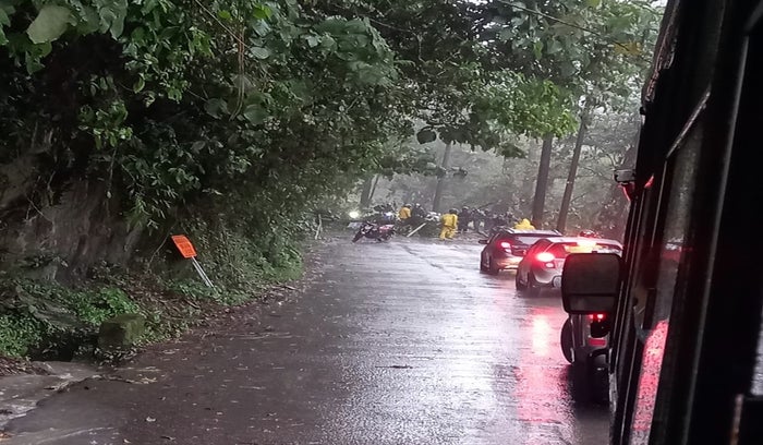Vía hacía el Cañón del Combeima en Ibagué
