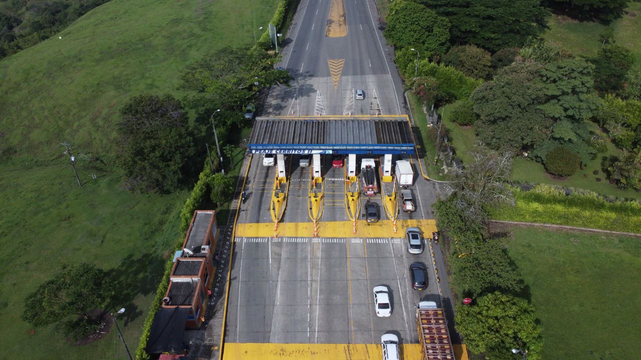 Peajes en Colombia incrementarán desde el 2024