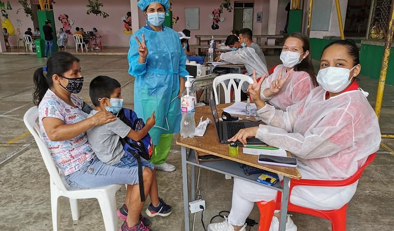 El 71,36 % de la población que vive en el pueblo ya se encuentra vacunada