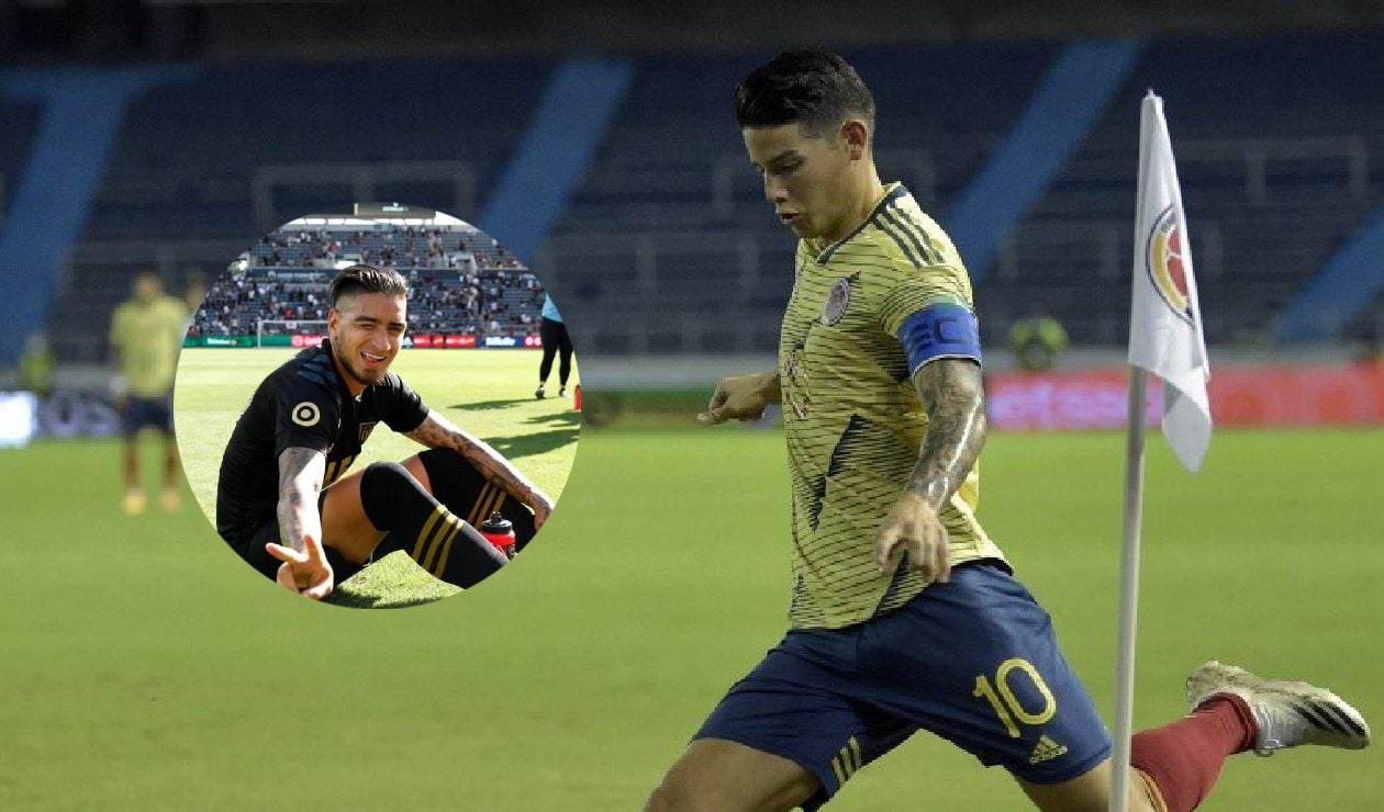 Cristian Arango y James Rodríguez, Selección Colombia