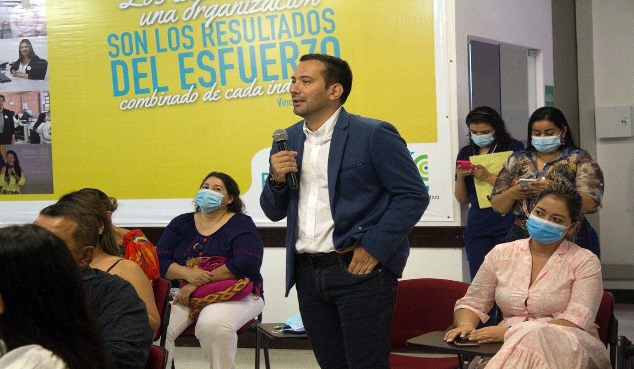 Gerente de la USI, Didier Blanco