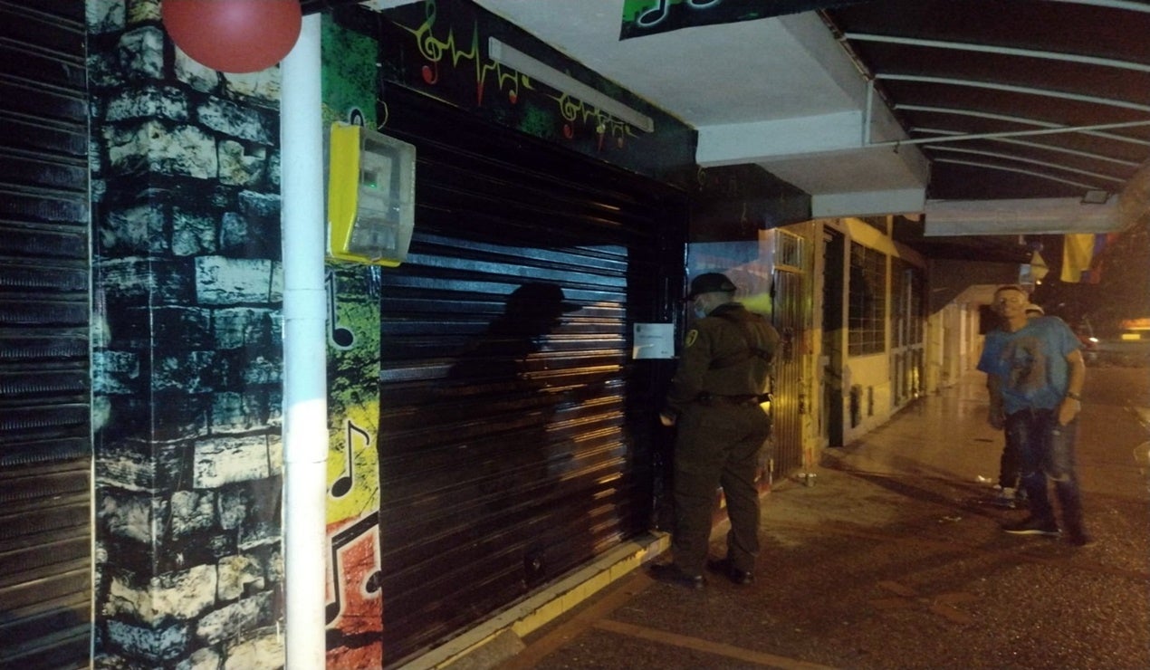 Cierre de bares en Ibagué 2021