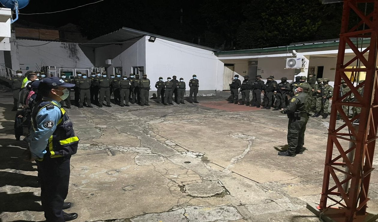 Autoridades desplegaron caravanas de seguridad en chaparral