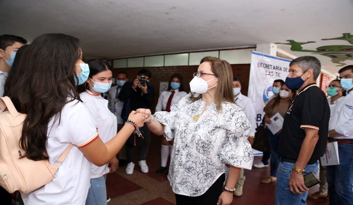 I.E. Leónidas Rubio Villegas en Ibagué Ministerio de las TIC