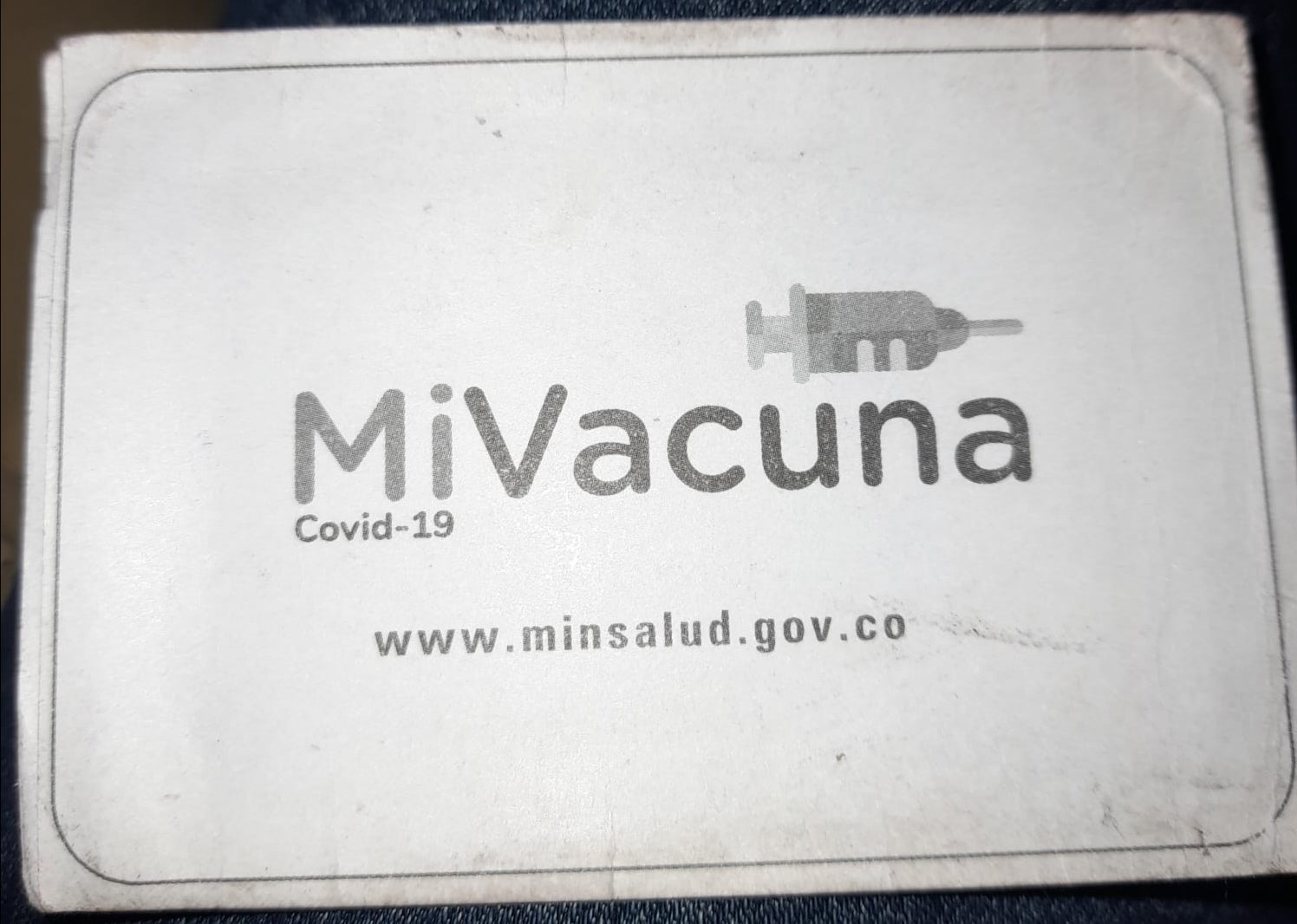 Carnet de Vacunación