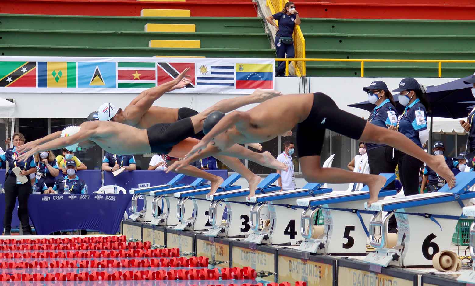 Natación 400 mts clasificatorios hombres y mujeres