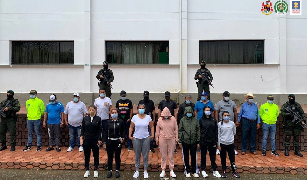 Cayeron presuntos testaferros que trabajaban para el Clan del Golfo en Ibagué