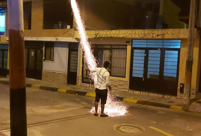 El año pasado 24 personas resultaron quemadas en la capital antioqueña.