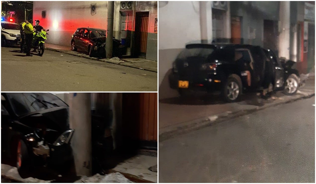 Accidentes en Ibagué pleno centro