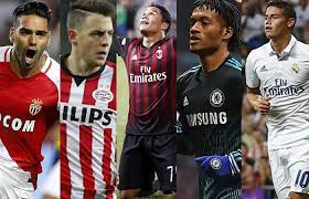 movimientos de futbolistas colombianos