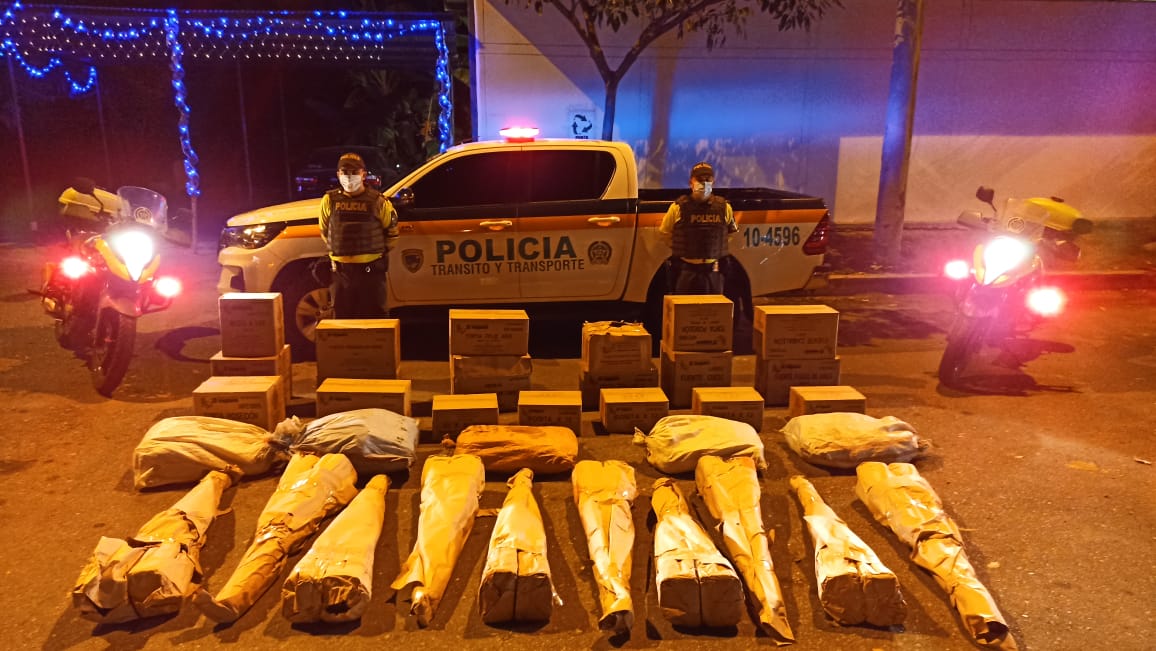 Incautada tonelada de pólvora