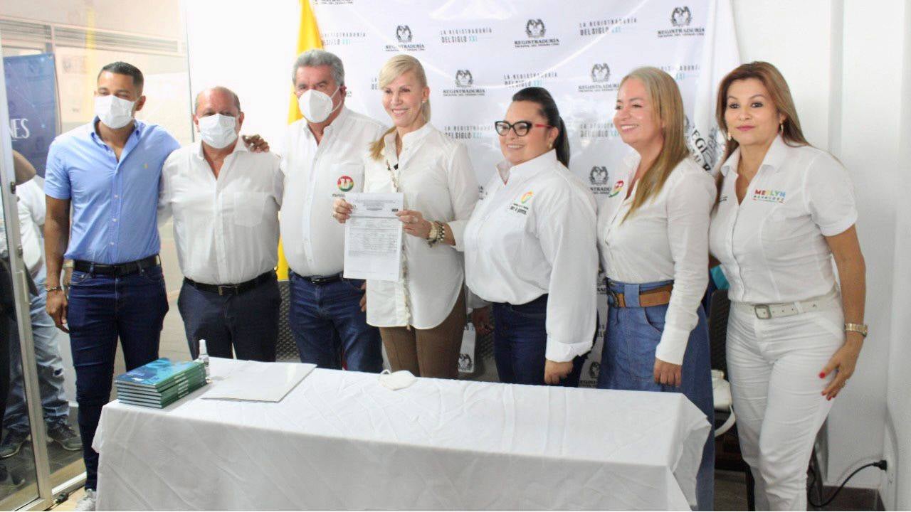 Inscripción del Partido de la U