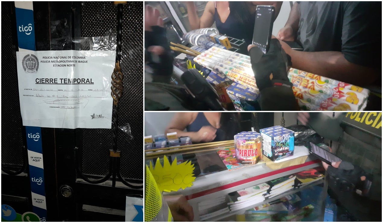 Venta de pólvora ilegal en Ibagué